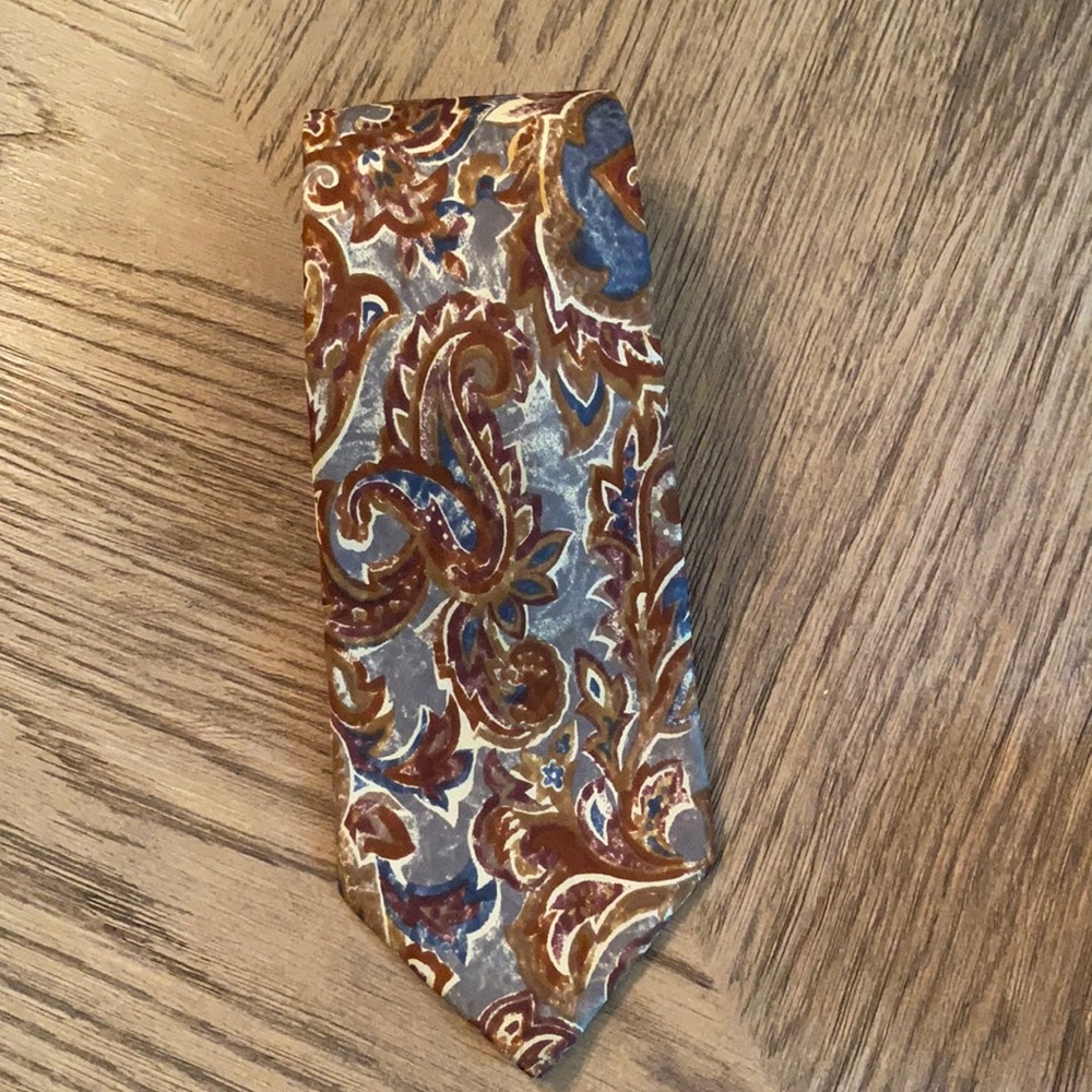 Architect Paisley Silk Tie